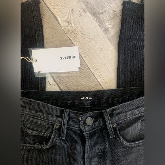 BNWT GRLFRND Karolina Black Jeans size 25 - Picture 2 of 6